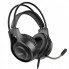 Игровые наушники с микрофоном HOCO W106 Tiger Gaming Headset проводные, с оголовьем Черные