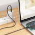 Кабель для зарядки телефонов USB - Type C HOCO X83 Victory 3A Чёрный