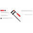 Струбцина тип "F" 300*80мм, DIN5117 INTERTOOL HT-6003