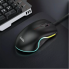 Игровая компьютерная мышь проводная HOCO GM19 Enjoy RGB подсветка Чёрная