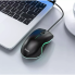 Игровая компьютерная мышь проводная HOCO GM19 Enjoy RGB подсветка Чёрная