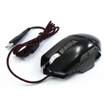 Игровая компьютерная проводная мышка USB Jedel GM770 с подсветкой Чёрный Игровая компьютерная проводная мышка USB Jedel GM770 с подсветкой Чёрный
