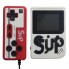 Игровая консоль приставка с дополнительным джойстиком dendy SEGA 400 игр 8 Bit SUP Game Белый красный джойстик