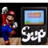Игровая консоль приставка с дополнительным джойстиком dendy SEGA 400 игр 8 Bit SUP Game черный