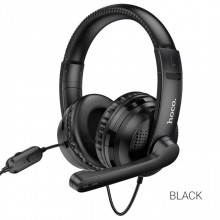 Игровые наушники с микрофоном HOCO W103 Magic tour Чёрный Игровые наушники с микрофоном HOCO W103 Magic tour Чёрный