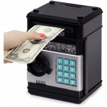 Игрушечный сейф копилка Coins & Bills Bank Safe Чёрный Игрушечный сейф копилка Coins & Bills Bank Safe Чёрный