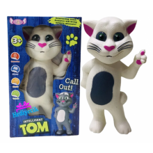 Интерактивная игра 838-27/28 "Кот Том", музыка, истории, запись голоса, сенсорные датчики, озвуч. англ. языке Светлый