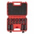 Набор головок ударных удлиненных 1/2", 11 ед., 10-24 мм, Cr-Mo, STORM INTERTOOL ET-8505