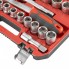 Набор инструментов 1/2" 21од INTERTOOL ET-9021 в кейсе