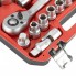 Набор инструментов 1/2" 21од INTERTOOL ET-9021 в кейсе
