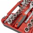 Набор инструментов 1/2" 21од INTERTOOL ET-9021 в кейсе
