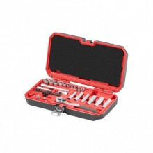 Набор инструментов 1/4" 36ед INTERTOOL ET-9036 в кейсе