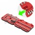 Набор инструментов 1/4" 48ед INTERTOOL ET-9048 В кейсе