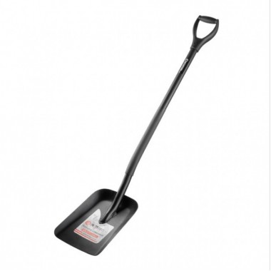 Лопата совковая, металлическая ручка, 224х317х1200 мм INTERTOOL FT-2012