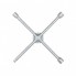 Ключ баллонный крестовый, укрепленный, 1/2", 406×16 мм, 17×19×21 мм, INTERTOOL HT-1603