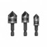 Набор зенкеров 12,16,19 мм 3шт INTERTOOL SD-5005