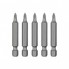 Комплект отверточных насадок PZ1 1/4"*50мм, ACR, S2, уп. 5ед., STORM INTERTOOL VT-0203