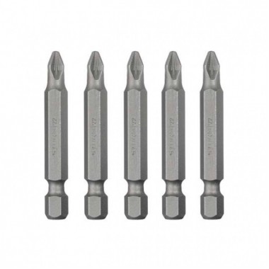 Комплект отверточных насадок PZ2 1/4"*50мм, ACR, S2, уп. 5ед., STORM INTERTOOL VT-0204