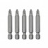 Комплект отверточных насадок PZ2 1/4"*50мм, ACR, S2, уп. 5ед., STORM INTERTOOL VT-0204