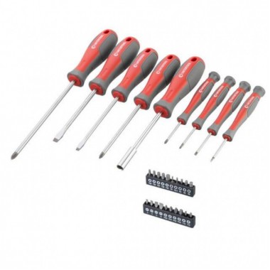 Набор отверток с комплектом насадок 29 ед. INTERTOOL VT-3329