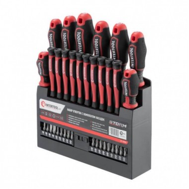 Набор отверток с комплектом насадок 36 ед. STORM INTERTOOL VT-3443