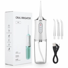 Ирригатор портативный электрический Oral Irrigator S3J2 для зубов Белый Ирригатор портативный электрический Oral Irrigator S3J2 для зубов Белый