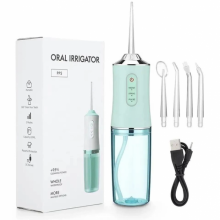Ирригатор портативный электрический Oral Irrigator S3J2 для зубов Зелёный Ирригатор портативный электрический Oral Irrigator S3J2 для зубов Зелёный