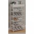 Полка стойка органайзер для обуви на 5 полок Shoe Rack YH9806-5 Белая