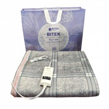 Электроодеяло двуспальное байковое BITEK BT-2109 150*180 см, 2 режима, Электрическая простынь с подогревом 130W Электроодеяло двуспальное байковое BITEK BT-2109 150*180 см, 2 режима, Электрическая простынь с подогревом 130W