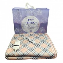 Электроодеяло двуспальное байковое BITEK BT-2109 150*180 см, 2 режима Телесный Электроодеяло двуспальное байковое BITEK BT-2109 150*180 см, 2 режима Телесный