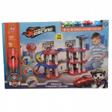 Игрушечный трек парковка Childrens Rail Car MH2004 Щенячий патруль 75 деталей 3 машинки Игрушечный трек парковка Childrens Rail Car MH2004 Щенячий патруль 75 деталей 3 машинки