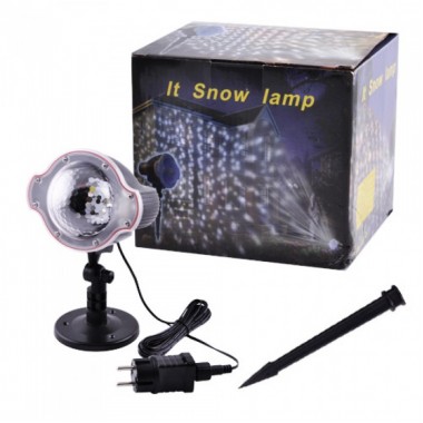 Светодиодный лазерный проектор уличный Christmas Snowfall Projector WL-808