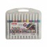 Набор акриловых маркеров 24 штук на водной основе в кейсе Acrylic Marker Y 04