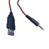 Игровые проводные наушники IMENSO IMS-E1007 RGB USB+3.5 Красные