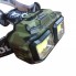 Фонарь налобный HX-M816-2COB есть красный свет Камуфляж фонарик