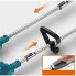 Аккумуляторная газонокосилка + 2 аккумулятора 48V / Газонокосилка-триммер для травы / металлический диск