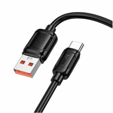Кабель для зарядки HOCO X115 USB-A-Type-C 5A 100W 1 метр Черный