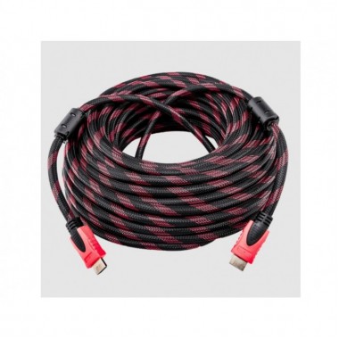 Кабель HDMI - HDMI 25 метров нейлоновая обмотка