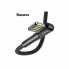 Кабель Baseus Data Lightning 2.4A 1 м CALKLF-P01 Боковой USB Чёрный Оригинал