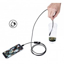 Камера эндоскоп с кабелем на 2 метра 7 мм USB/micro USB с подсветкой под Android Камера эндоскоп с кабелем на 2 метра 7 мм USB/micro USB с подсветкой под Android
