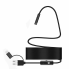 Камера эндоскоп с кабелем на 5 метров 5 мм USB/micro USB/ Type-C с подсветкой под Android