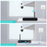 Камера видеонаблюдения двухобъективная уличная поворотная SC-01 WIFI IP 360/90 V380PRO 2+2.0mp