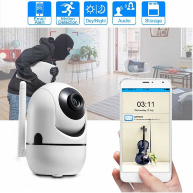 Камера видеонаблюдения Y13G Wi Fi с функцией распознавания лица Type C iCam365
