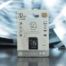 Карта памяти T&G microSDHC 32Gb UHS-1 (Class 10) + Adapter SD (SD10U1-01)
