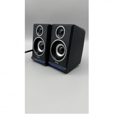Колонки для ПК компьютера JEDEL S-578 RGB Чёрные