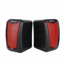 Колонки компьютерные Kisonli KS-06 Чёрные с красным Колонки компьютерные Kisonli KS-06 Чёрные с красным