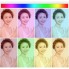 Кольцевая LED RGB лампа 26 см с держателем для телефона селфи кольцо для блогера СО ШТАТИВОМ