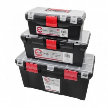Комплект ящиков для инструментов, 3 шт INTERTOOL BX-0003