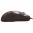 Компьютерная мышь USB Grunhelm M-342WD Чёрная с красным