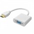 Конвертер видеосигнала HDMI to VGA + аудио Белый